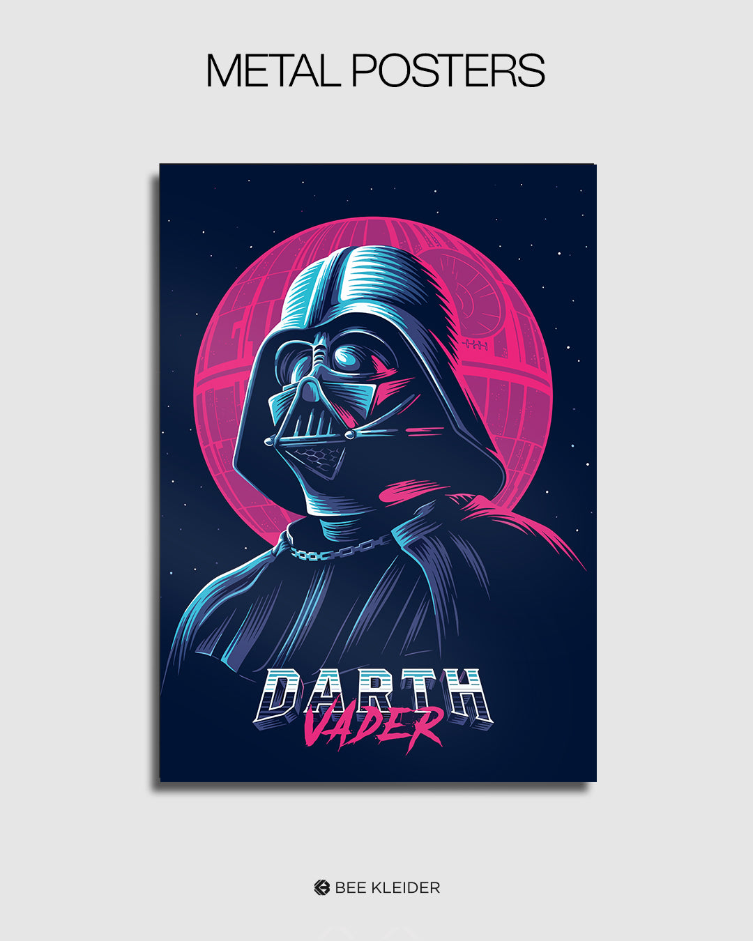Darth Vader Metal Poster