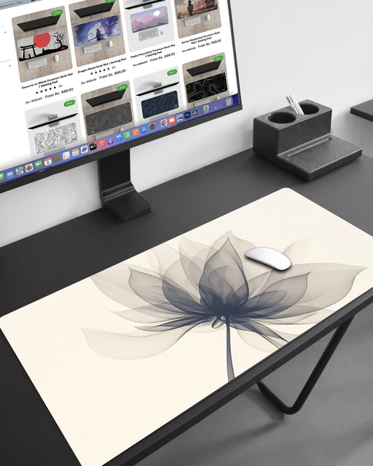 Petal Whisper Desk Mat | Gaming Mouse Pad