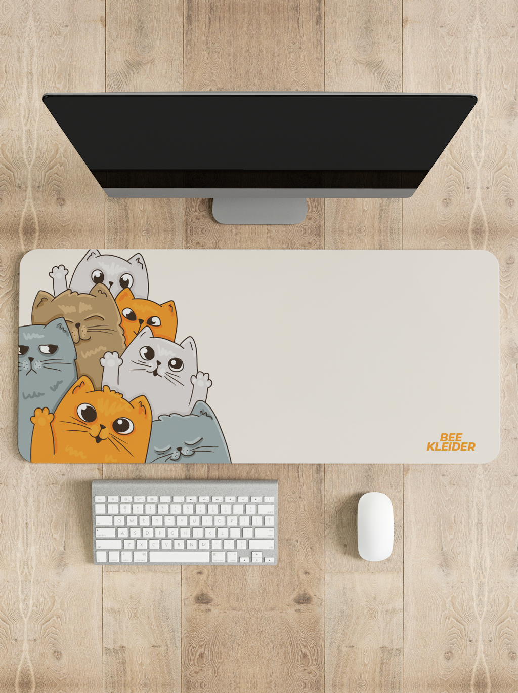 Cats Premium Desk Mat | Gaming Pad