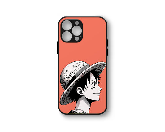 Luffy Glass Case for iPhone