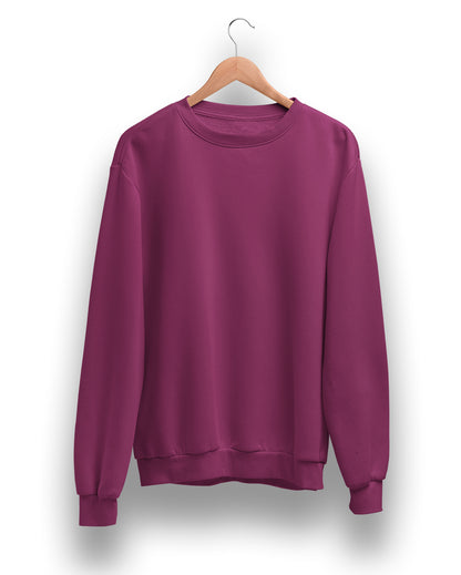 Premium Solid Sweatshirt - 9 Vibrant Colours