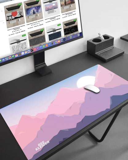 Pastel Mountains Premium Desk Mat | Gaming Pad