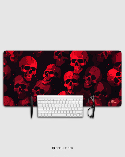 Crimson Chaos Premium Desk Mat | Gaming Pad