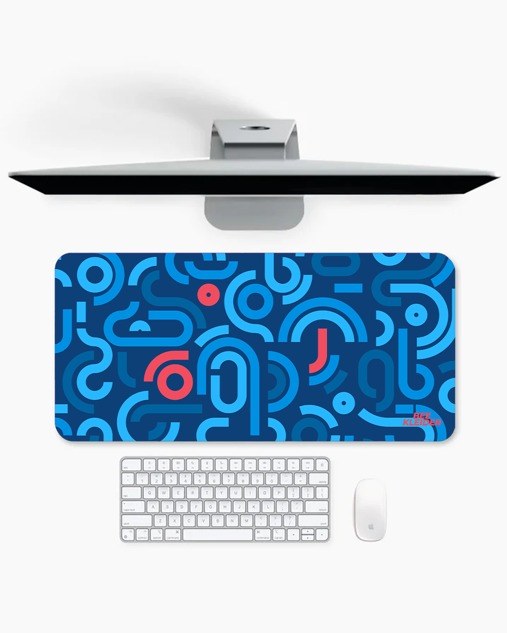 Sapphire Abstract Premium Desk Mat | Gaming Pad